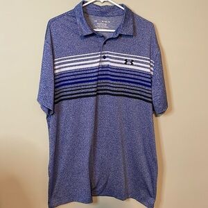Under Armour Collared Loose The Playoff Polo Shirt Size XL